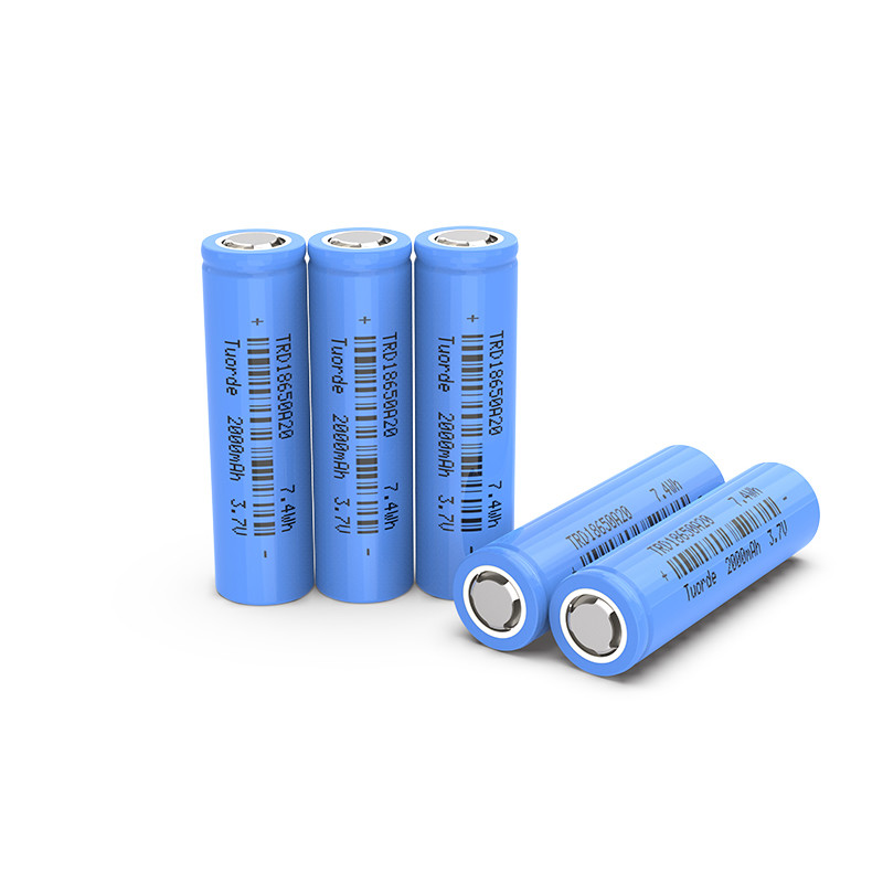 China UN38.3 Lithium 18650 Rechargeable Battery , BMS 2000mAh Lithium Battery wholesale