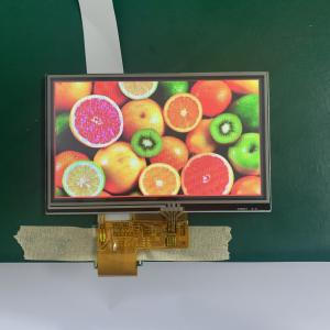 China 480×272 Dots TFT LCD Display 5.0V RGB 40 Pin 6 Bits 5.0 Inch Touch Panel wholesale