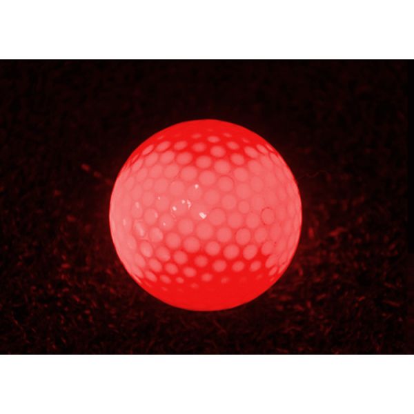 Customized Multi-Color LED golf balls electronic Reusable Luminous Night print LED flashing Golf ball