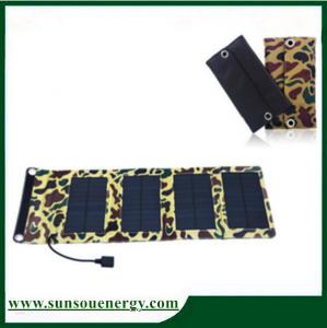 China 7w foldable solar panel kit, qualified portable solar panel charger for digital devices wholesale