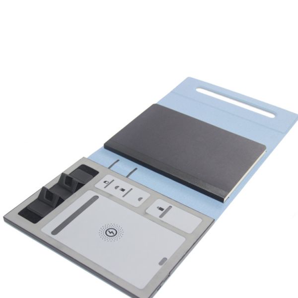 Journal Smart A5 Wireless Charger Notebook With Power Bank 2023 Luxury Office Gifts