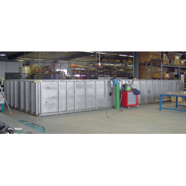 Stainless Steel Swimming Pool using Powerflex