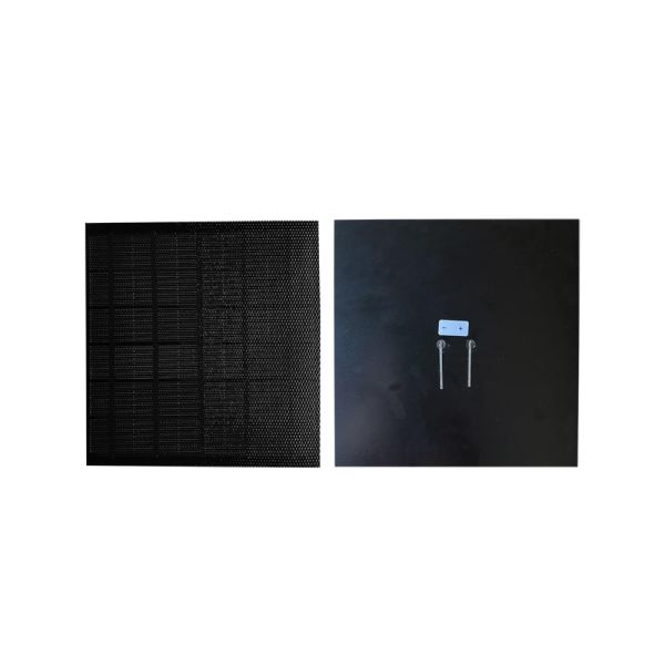 full black aesthetics pv solar module mini energy system