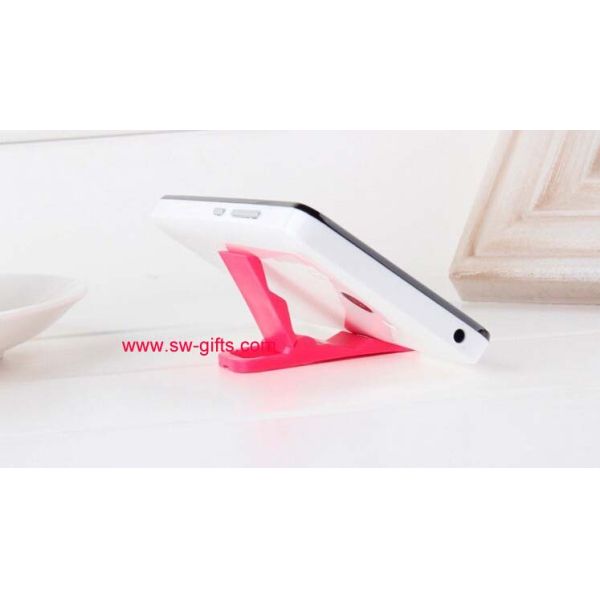 Plastic Mini Phone Stand Portable Adjustable Holder For iPhone Foldable Phone Holder