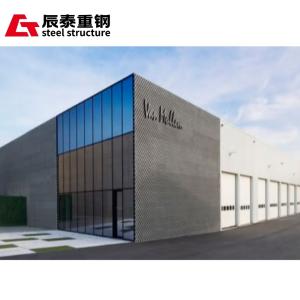 Large Span Open Space Steel Structure Office With Multi Storey Building Frame