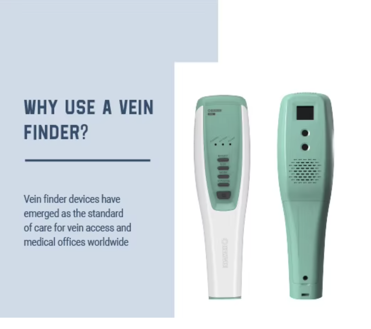 Green Handheld Vein Finder Locator Device 850nm For Medical Clinics And Beauty