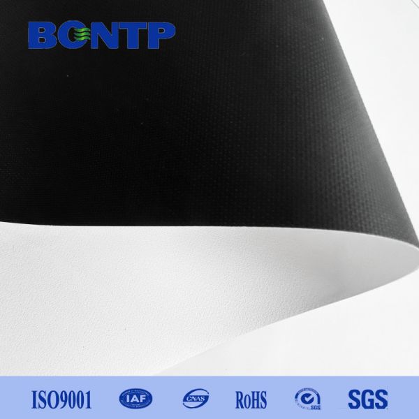 PVC Matt White Projection Screen Fabric Projection Screen Fabric Rolls for Motorized Screen