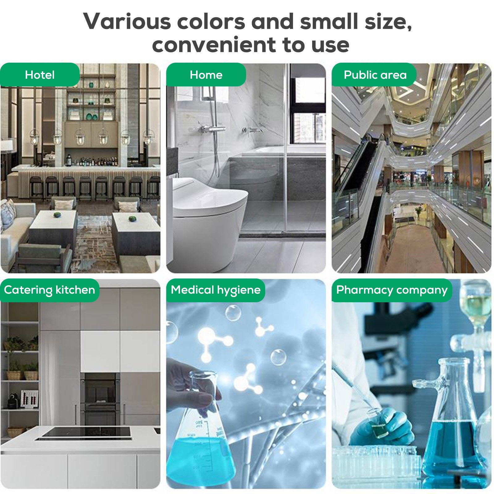 Touchless Automatic Soap Dispenser IR Sensor Mist Spray Hand Disinfection 360ML