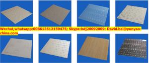 China Clear plastic ceiling anti-mould smoke proof pvc ceiling tiles wholesale
