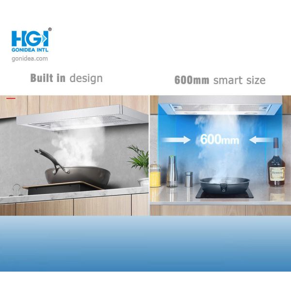 Under Counter Vent Stainless Steel Range Hood Cooking Appliances