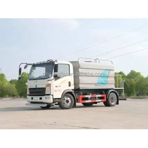 Manual Transmission Type HOWO 2000 Gallon 3000 Gallon 8CBM Water Tanker Trucks for Customer Requirements