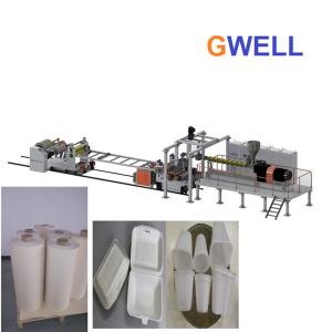 China PLA Plastic Sheet Extrusion Machine PLA Blister Sheet production line Twin Screw Extruder wholesale