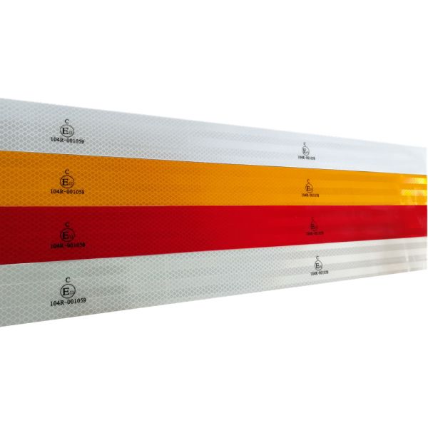 Yellow Acrylic Ece 104 Reflective Tape 50mm x 50m