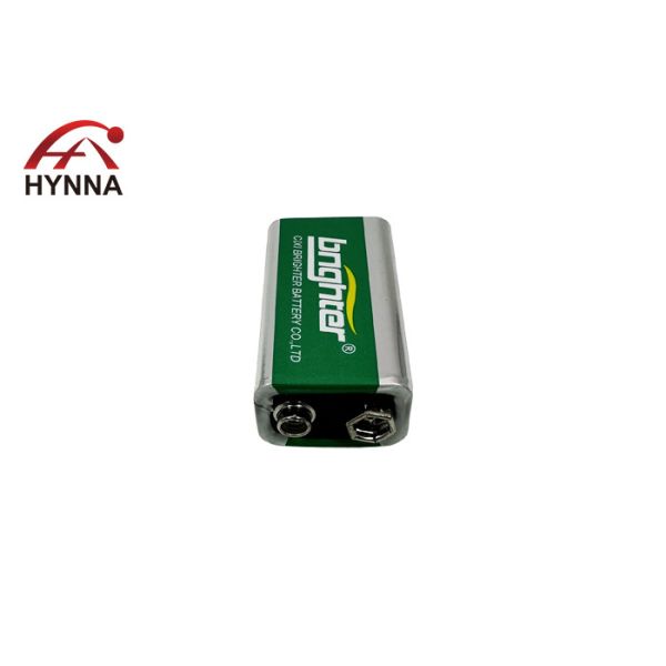 Alkaline Zinc Manganese Dioxide Battery 9V Zn MnO2 Battery Cell IEC 6LF22 / 6LR61