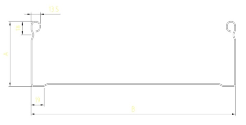 Adjustable Cable Tray Roll Forming Machine Galvanized Steel 600mm With Perforated Holes