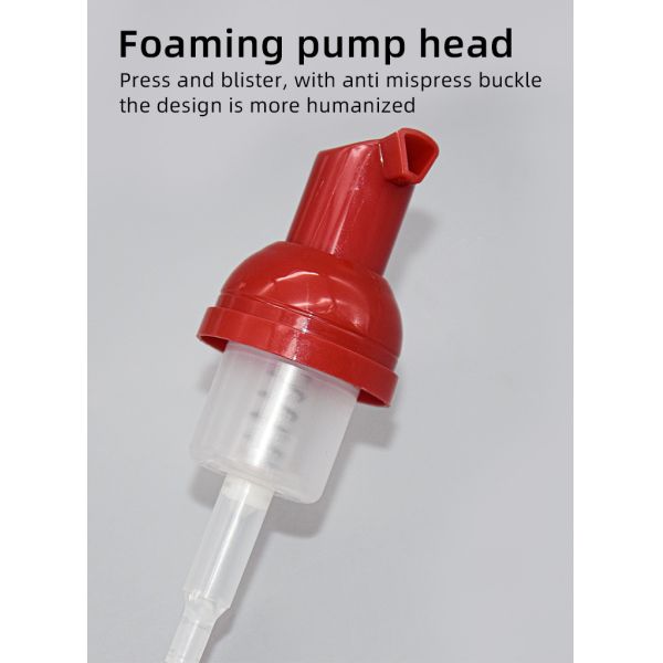 Hpde Hand Wash Od 33mm Foam Pump Bottle Cosmetic 50ml 100ml