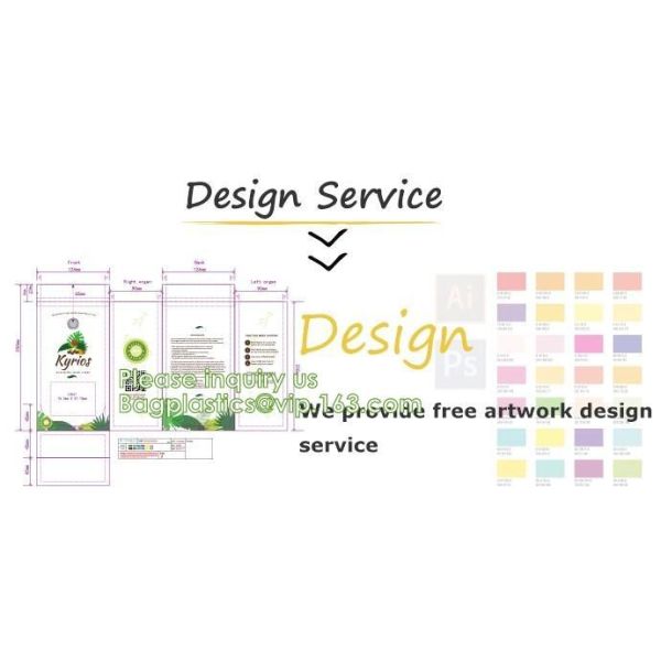 Eco Recyclable Reusable Resealable Doypack Coffee Tea Bag Red Stand up Pouch with Valve and k Chocolate, Potato