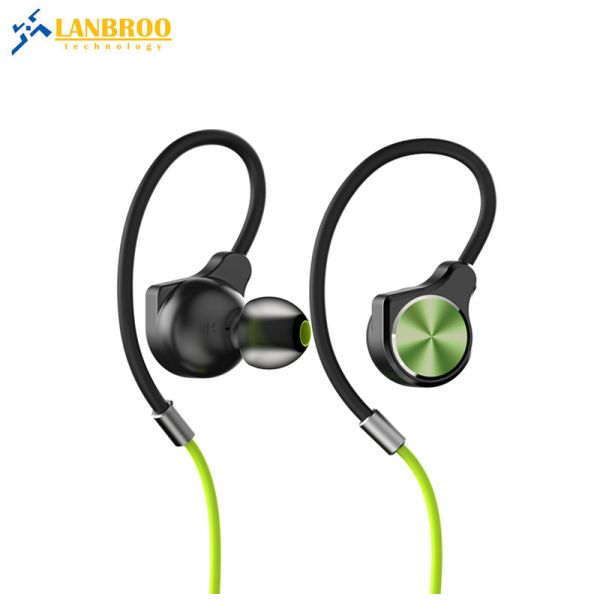 IPX7 waterproof bluetooth earphone sport mobile phone earhook headphone compatible iOS and android mobiles and tablets