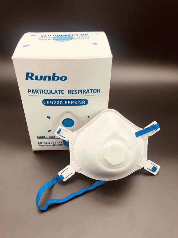 CE certified Disposable FFP3 Face Mask in Cup Shape with Medical and Non Medical Use