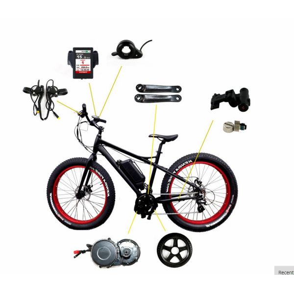 Bafang 8fun Electric Bike Mid Motor 48v 500w With Waterproof Cable