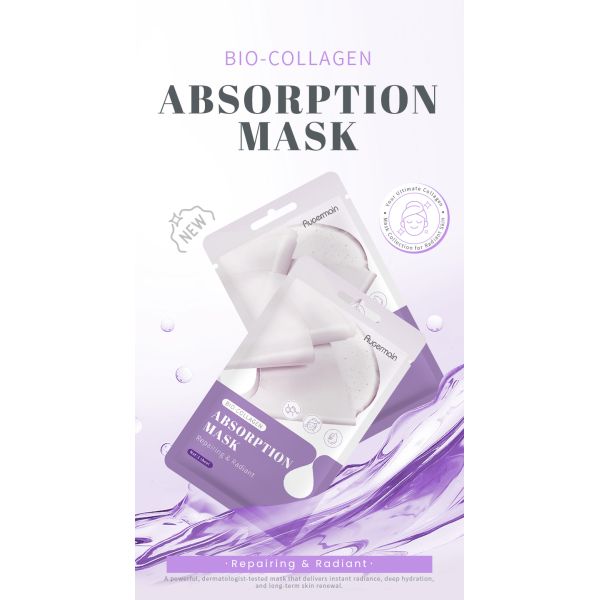 Custom Skincare Hydrogel Collagen Night Mask Repairing Peel Off Face Mask Beauty Radiant Bio Collagen Deep Collagen Facemask