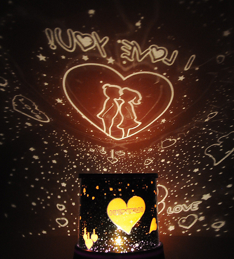 China Rainbow Projection Lamp Colorful Mini Night Lights Sleeping Helper LED Lamp wholesale