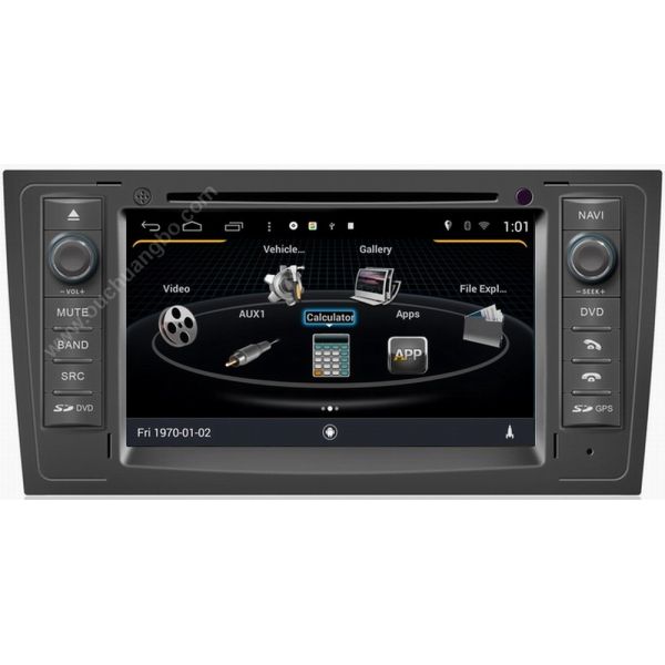 Ouchuangbo Audi A6 1997-2004 car stereo gps radio with SD 4 core capacitive screen S160