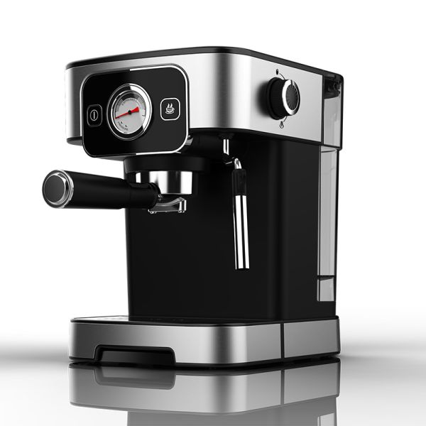 Automatic Electric Espresso Coffee Maker Machine With Grinder Home Commercial