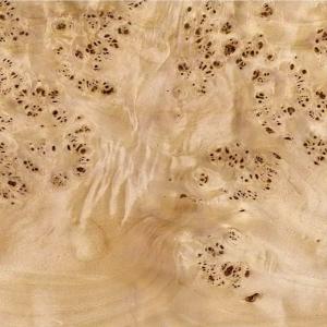 China 0.50mm Burl Wood Veneer Natural American Walnut Mappa With Fleece on sale