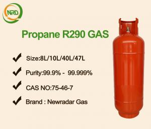 China 30lb High Quality 99.9% Purity Propane R290 For Auto - Air Conditioning wholesale