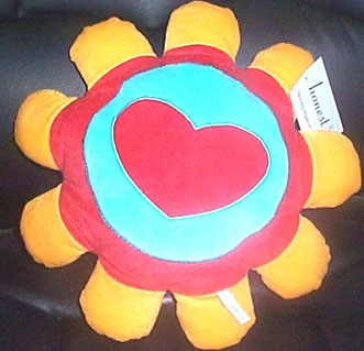 Quality stuffed flower shaped lovely cushion for sale