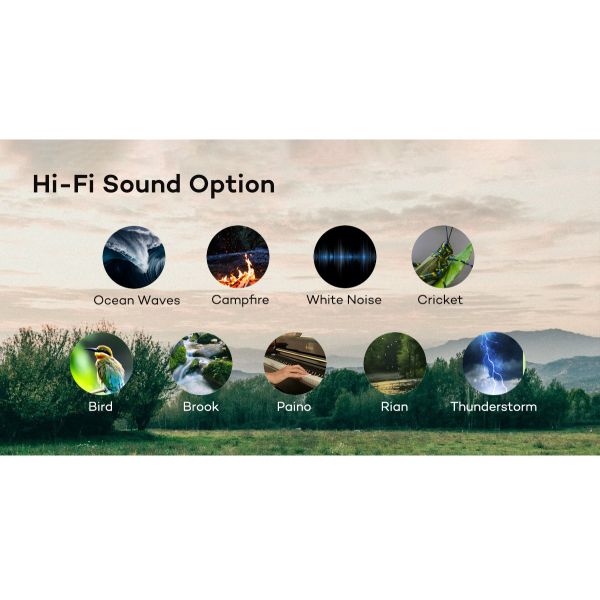 Portable Baby Noise Machine For Stroller White Noise Sound Machine For Sleeping