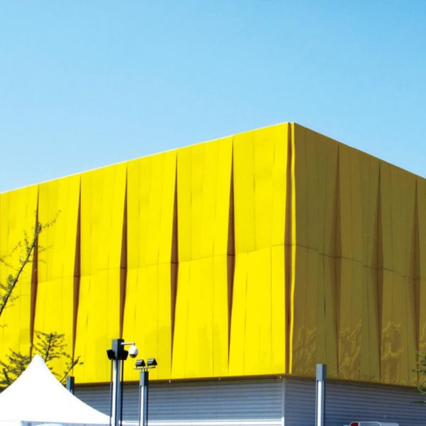 Weather Resistant Aluminium Cladding Sheet 25 Years Life 2.0J Impact Resistance