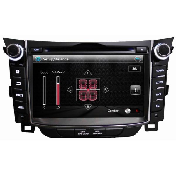 Ouchuangbo Car GPS Navi DVD Stereo for Hyundai I30 2011-2013 Auto Radio USB iPod BT OCB-7028A