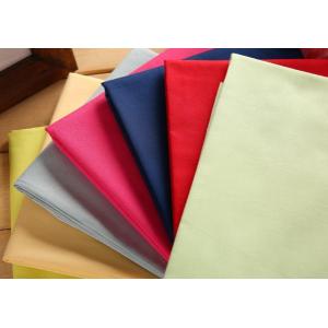 China Comfortable Cotton Polyester Fabric Dyed Poplin Bright Color Tissue 45X45 Yarn Count on sale