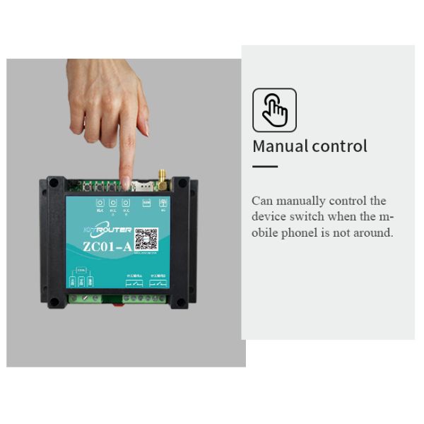 Wireless 4G LTE Remote IO Module Relay Control Switch Transmitter and Receiver Board