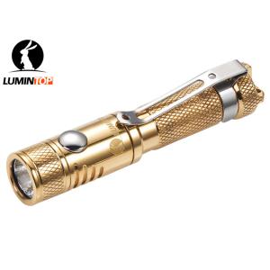 China Lumintop Ant Copper AAA Flashlight , Creative Lumintop Copper Flashlight wholesale