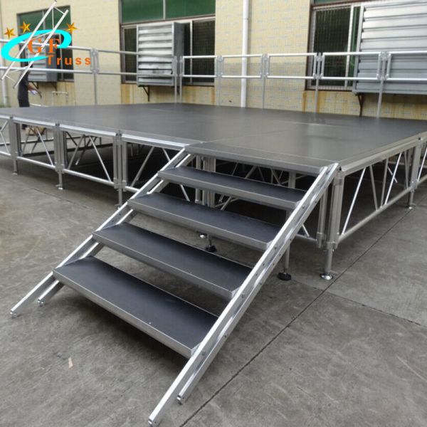 Stage Platform LED Stage Lights Aluminum Stage Platform