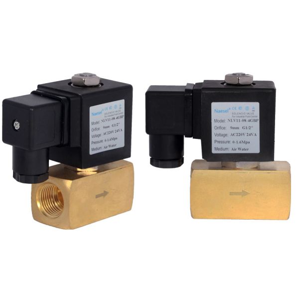 Miniature Solenoid Controlled Relief Valve , 9mm Orifice Waterproof Solenoid Valve
