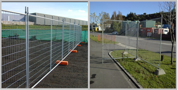 Galvanized Temporary Fencing For Construction Site / Portable Barriers Fencing