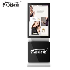 China Rotatable Portable Advertising Display 350cd/m2 Digital Signage Screen With Webcam on sale