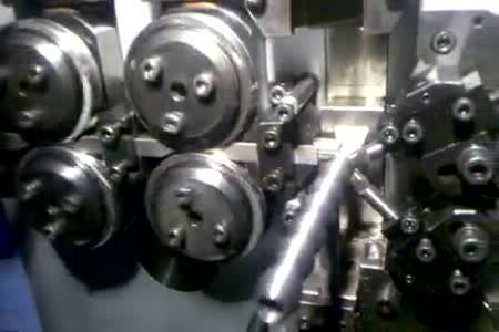 High Accuracy Compression Spring Machine / Spring Coiling Machinery