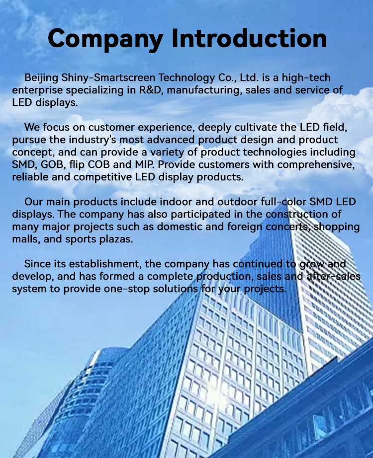 Professional SMD LED Display - All-Weather HD Digital Screen for Indoor/Outdoor Advertising, Event Stages & Commercial Signage