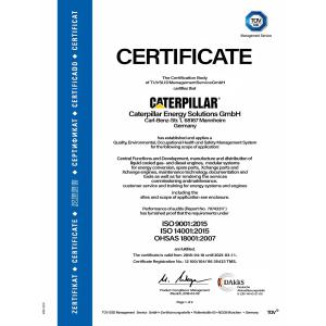 Hong Kong Genuine diesel power company Certifications