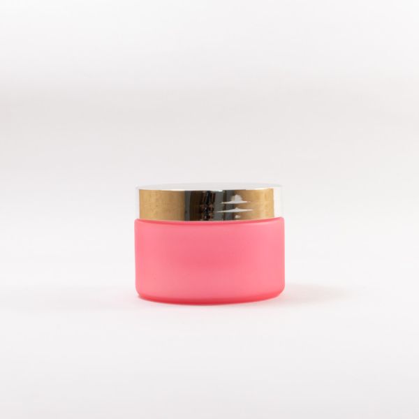 Customized Color Design 60ml 150ml 200ml 300ml Wide Mouth Doube Wall Plastic Jar with Aluminum Lids