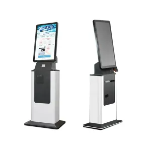 China Speed Hotel Lobby Automatic Card Dispenser Terminal With Bluetooth WiFi Connectivity And Barcode Scanner wholesale