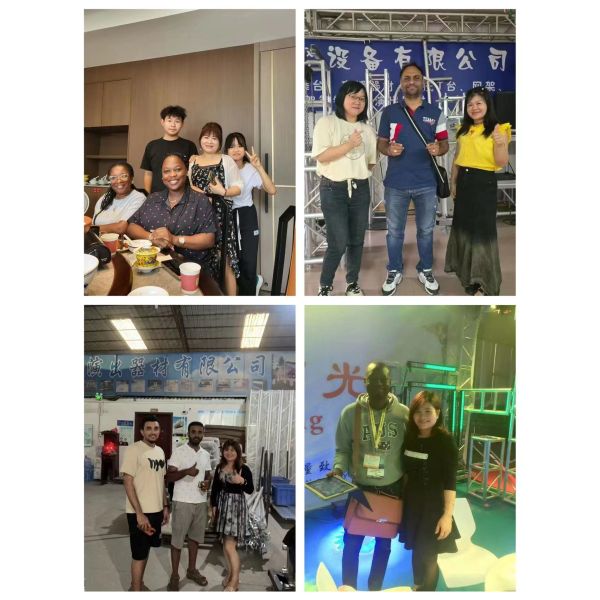 Easy Assembly Aluminum Portable Stage Lighting Truss 1m 2m 3m 4m Height