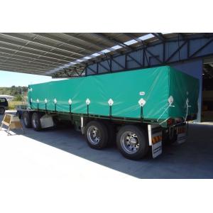 China 100% Polyester PVC Coated Tarpaulin 650gsm Anti Mildew wholesale