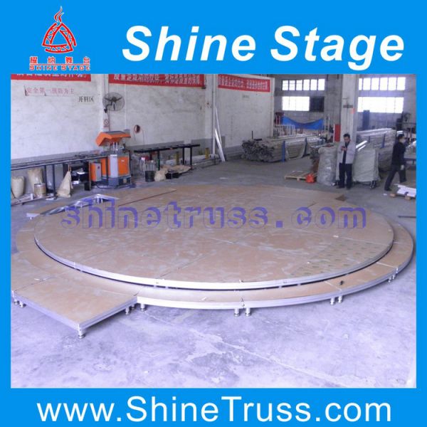 Performance Simple Aluminum Adjustable Concert Stage