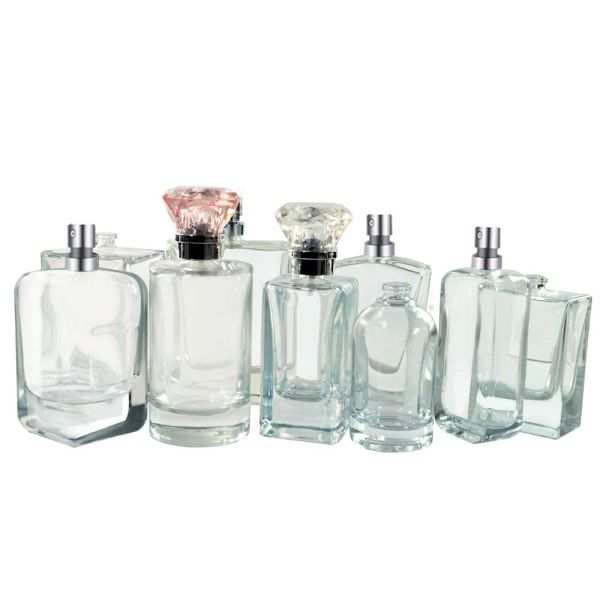 Frosted Refillable Perfume Atomiser Spray Screw Seal With UV Plastic Cap